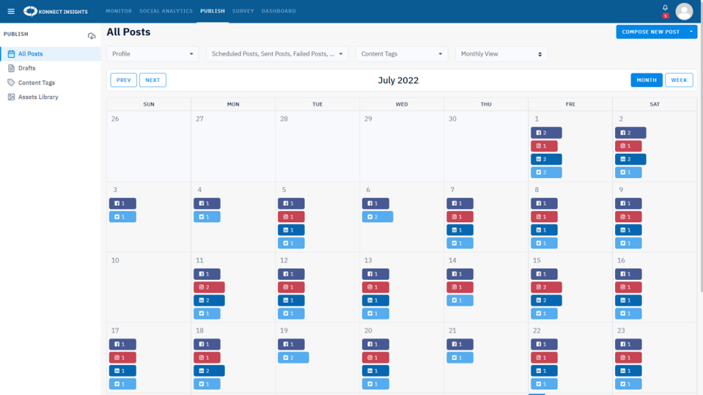 Content Calendar